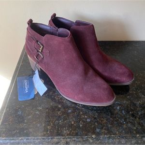 NWT Sonoma ankle buckle bootie
